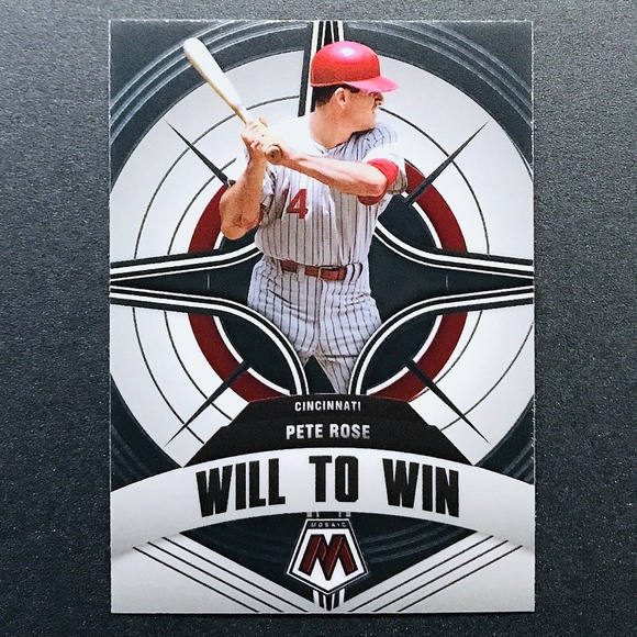 Pete Rose - 2022 Panini Mosaic Will to Win #WW-6 - Picture 1 of 2